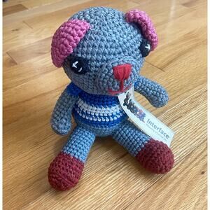 Interface Handmade Artisan Woven Bear Doll Sitting Sustainable Handmade Project